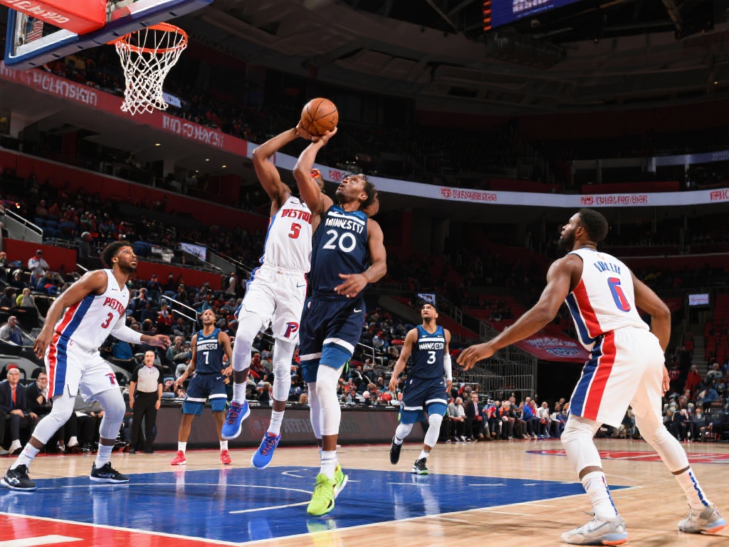 爱德华兹爆发砍下25分6篮板 助森林狼力挫活塞 再来看森林狼整体。整场比赛,森林狼在篮板